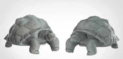 1:87 Scale - Giant Tortoise (2 Pack)