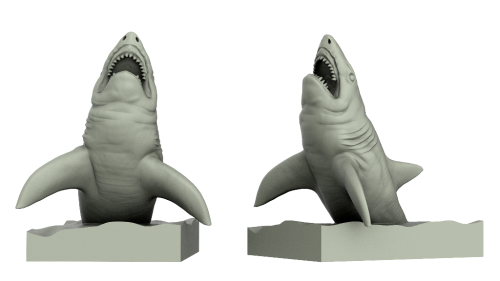 Wave and Shark 2 - New Pose