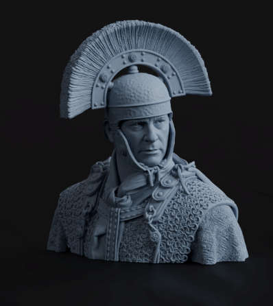 1:12 Scale - Centurion Shoulder Bust