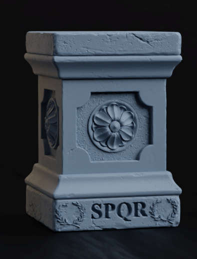 1:12 Scale - Plinth 2