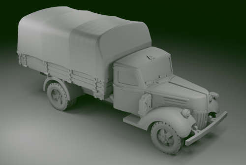 1:72 Scale - Ford V3000 - Early - Closed