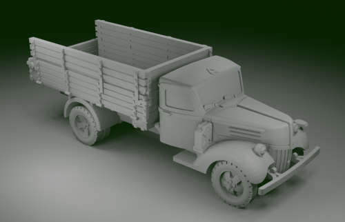 1:72 Scale - Ford V3000 - Early - Extended