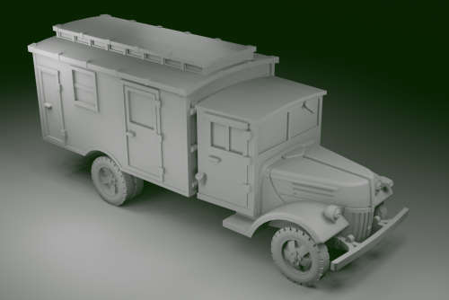 1:87 Scale - Ford V3000 - Late - Ambulance