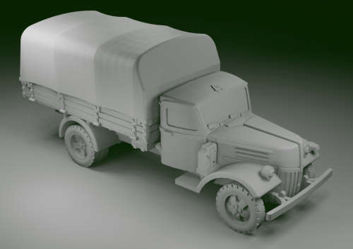 1:100 Scale - Ford V3000 - Mid - Closed
