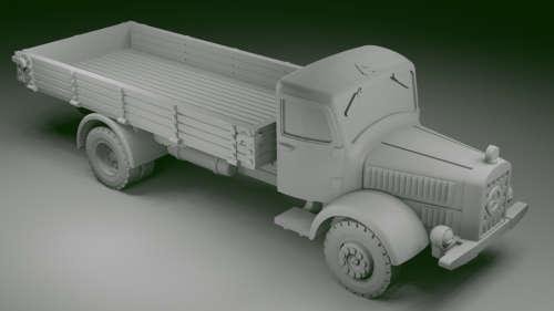 1:87 Scale - Mercedes L4500A