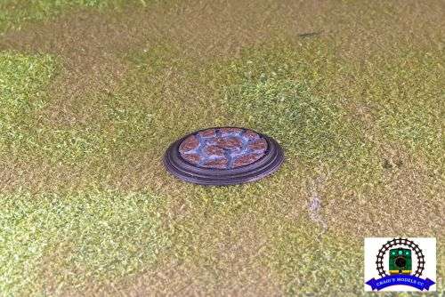 3D Printed Miniature Base - Brocken Stones (10 Pack)