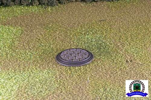3D Printed Miniature Base - Stepping Stones (10 Pack)