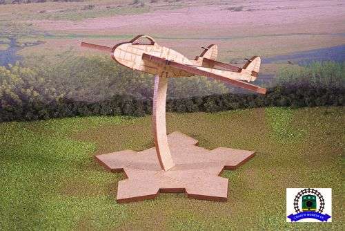 1/72 Scale Laser Cut Aircraft - Vampire