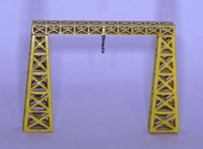 1:87 Scale - Factory Crane