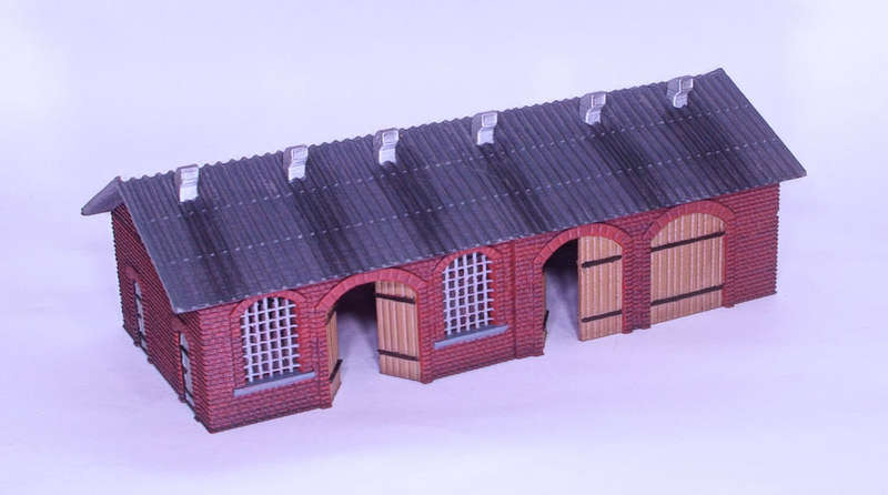 1:72 Scale - Factory Hall 1