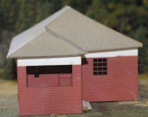 N Scale Kit - Railway House 2