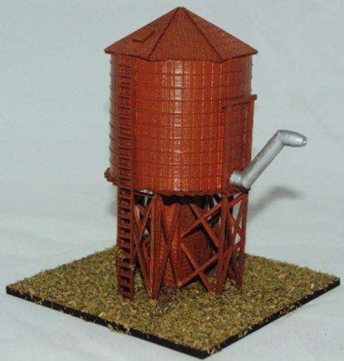 N Scale - American Water Tower