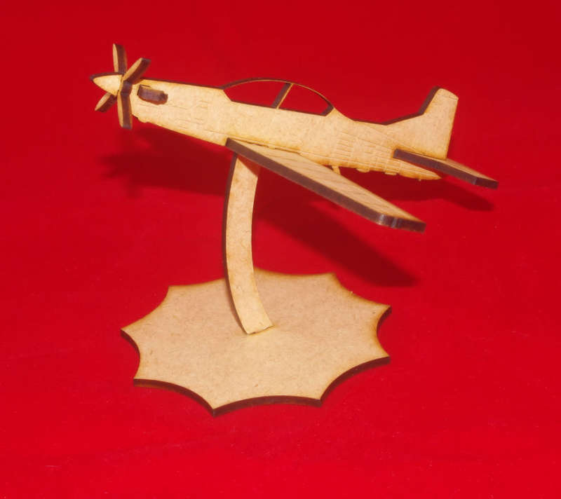1:72 Scale - Laser Cut Aircraft - Pilatus PC7 Mk2
