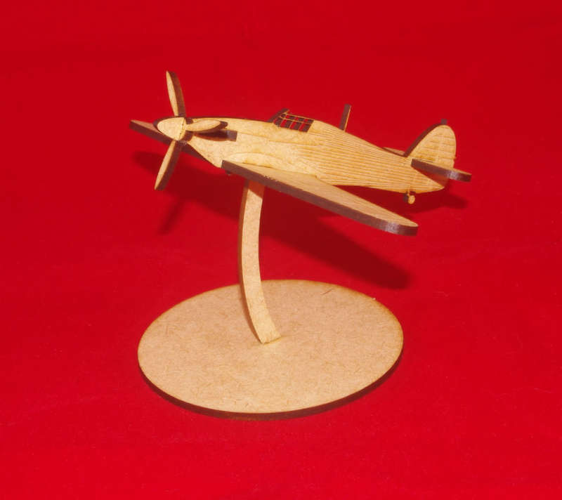 1:72 Scale - Laser Cut Aircraft - Hawker Hurricane