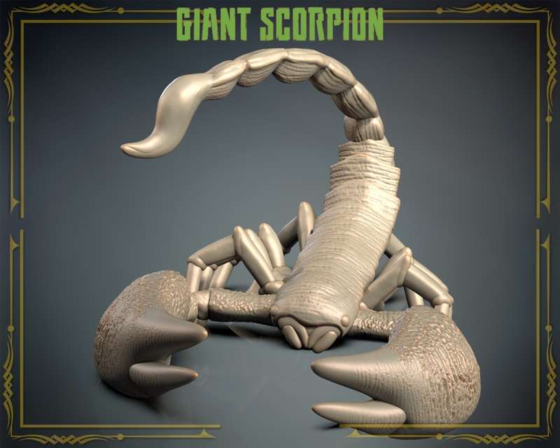 Animals Set 3 - Giant Scorpion