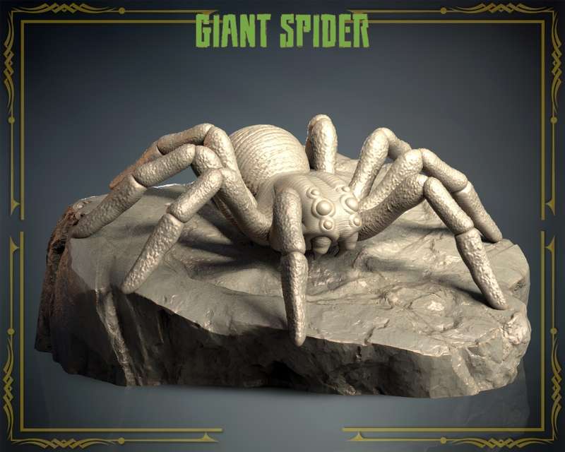 Animals Set 3 - Giant Spider