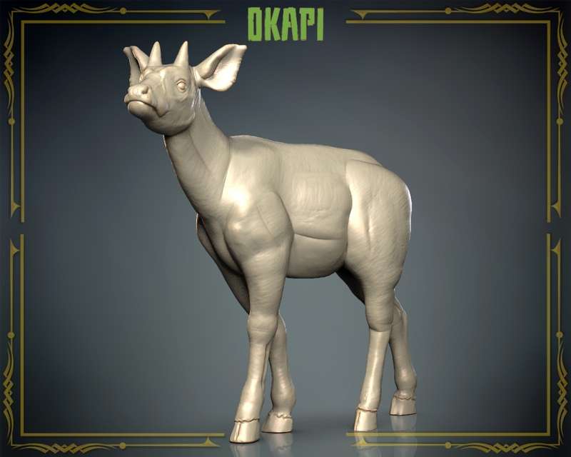Animals Set 3 - Okapi