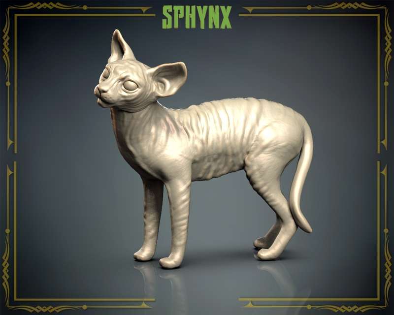 Animals Set 3 - Sphynx (2 Pack)