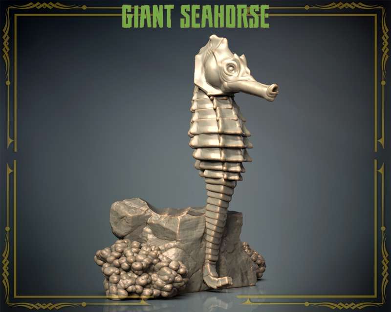 Animals Set 3 - Giant Seahorse