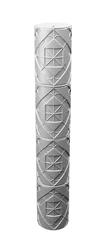 Textured Roller Set 12 - Roller 6 - Long