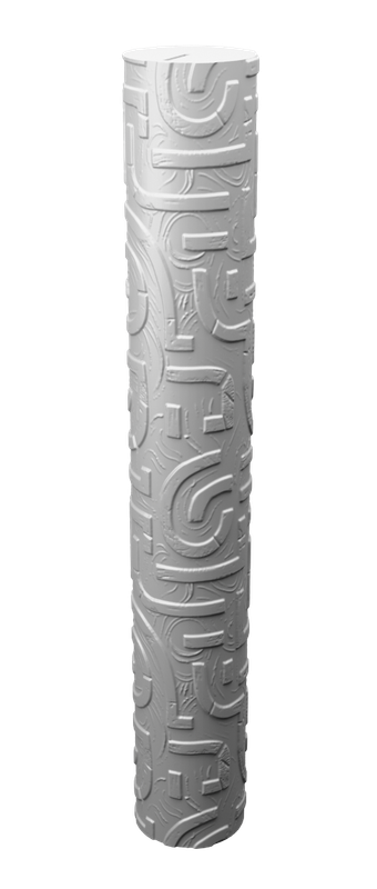 Textured Roller Set 14 - Roller 8 - Long