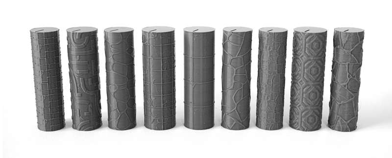 Textured Roller Set 14