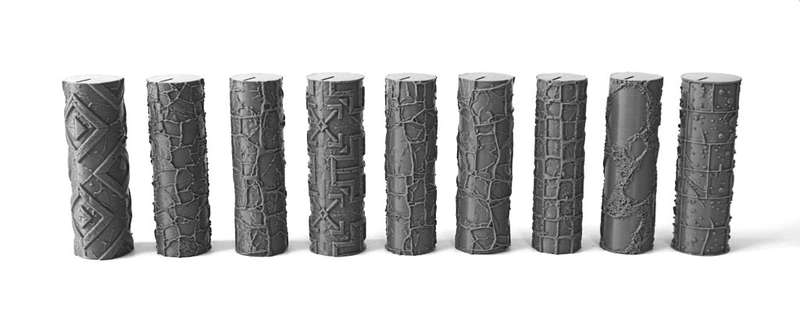 Textured Roller Set 15