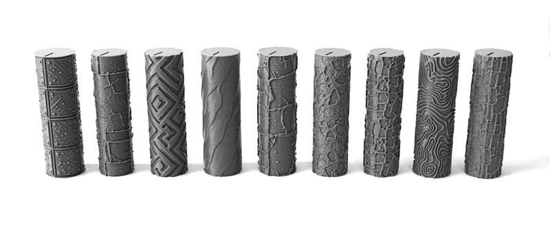 Textured Roller Set 16