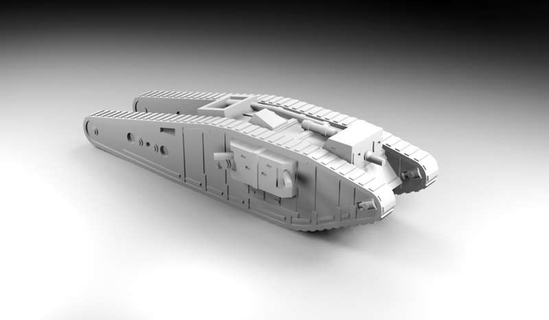 1:160 Scale - Mark IV - Tadpole - Female