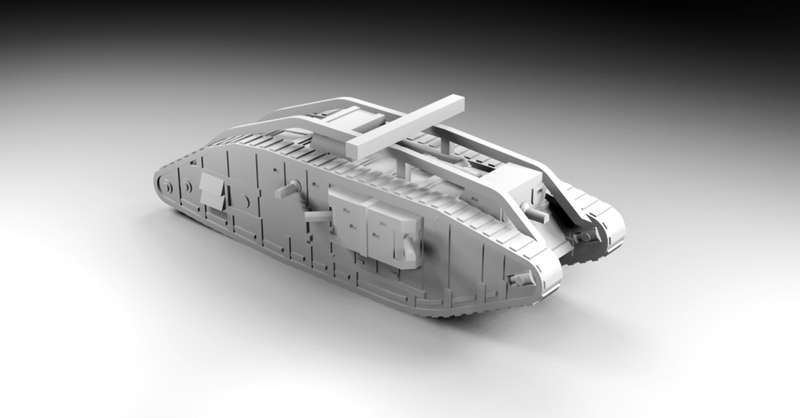 1:200 Scale - Mark V - Star - Female