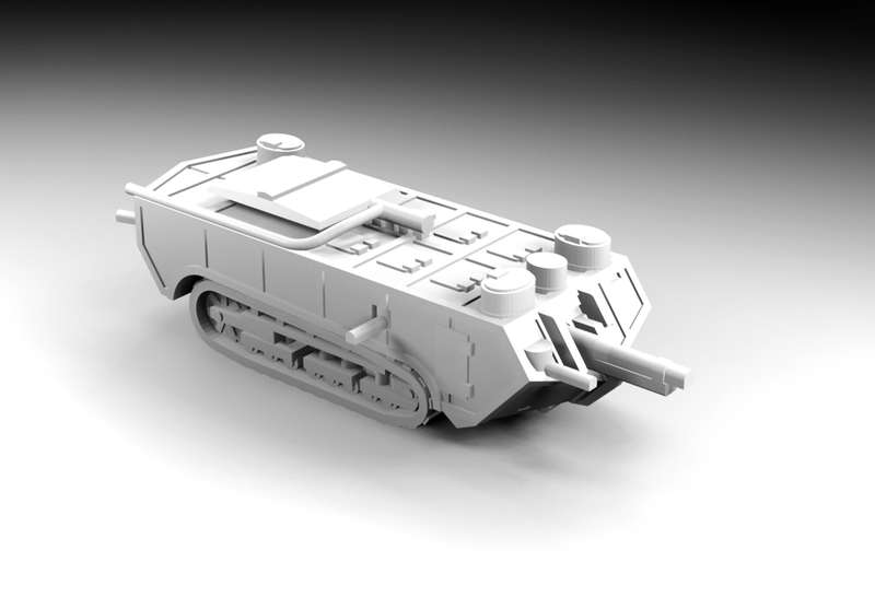 1:144 Scale - St Chamond - Early