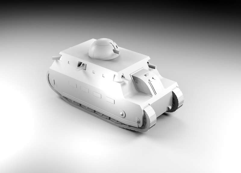 1:200 Scale - Fiat 2000