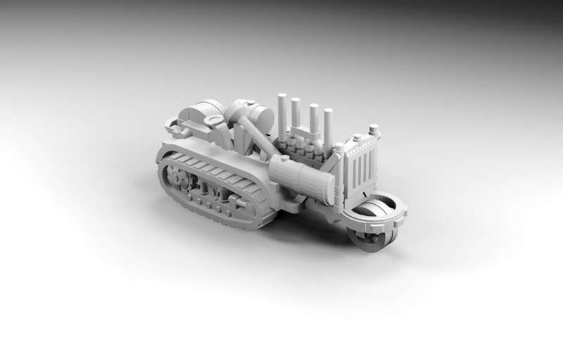 1:144 Scale - Holt 120 - No Canopy