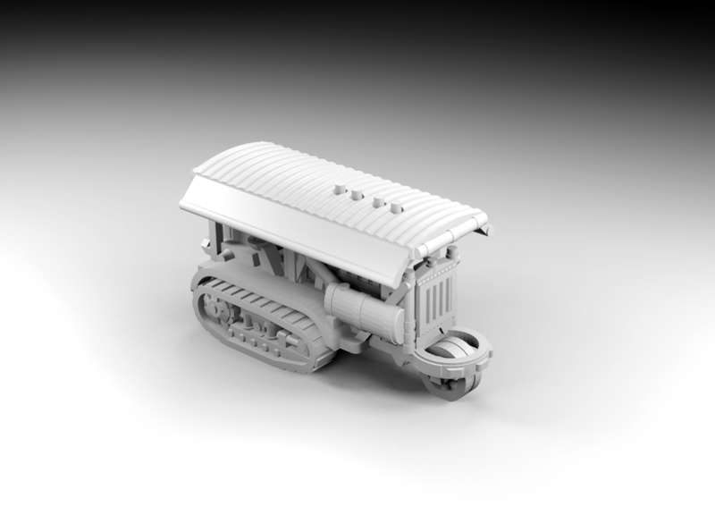 1:144 Scale - Holt 120 - Canopy Open