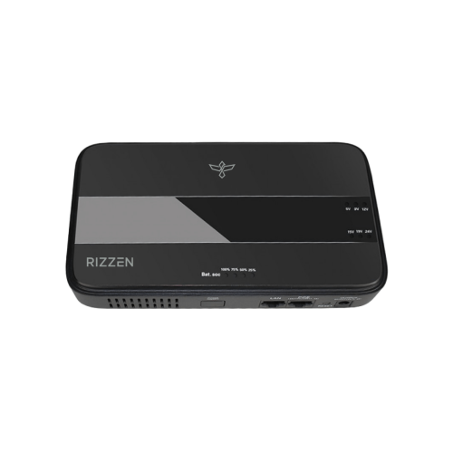 Rizzen 8800mAh Multi-Functional Mini UPS for DC & PoE , Wifi Router , Fiber