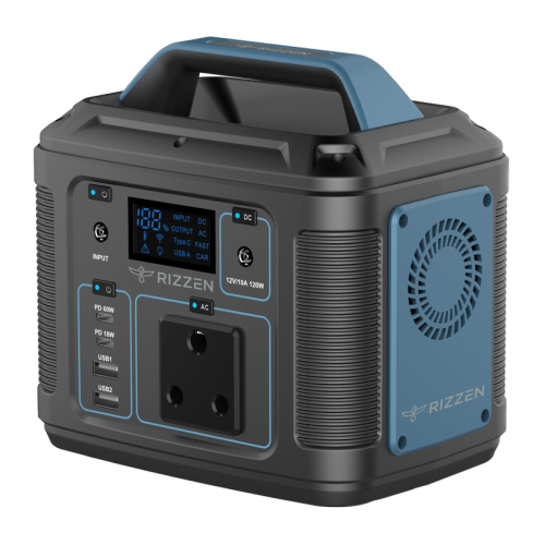Rizzen 200W, 177Wh Portable Power Station equipped with 6 Output Ports