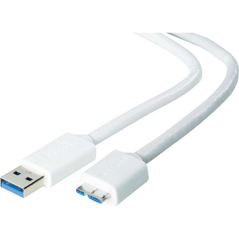 USB 3.0 Data Cables. Supports Samsung S5, Note 3, New USB 3 External HD. Cheap shipping
