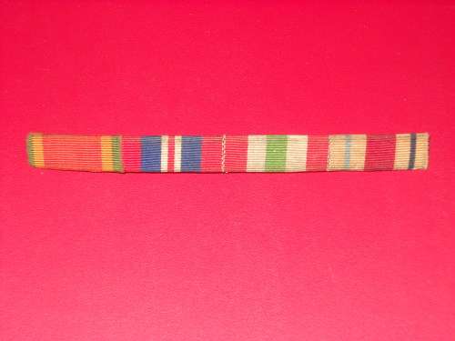 WW2 Medal Ribbon Bar