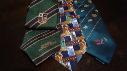 Cricket Ties SA vs Australia 1997 + World Cup 1996  (One Lot)