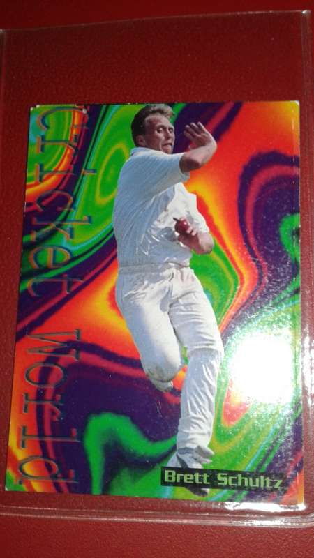 Cricket Sport Deck 1996 - Trading Card - Brett Schultz