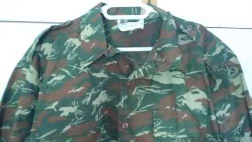 Koevoet Camo Shirt Long Sleeves Size L (1982)   New item