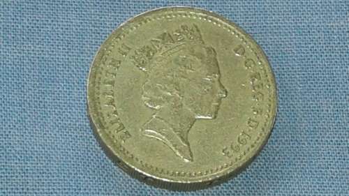 British Coin - 1 Pound 1993