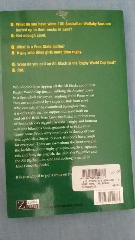 Rugby Book - Here come the Bokke