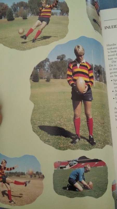 Rugby Book - Skop saam met Naas Botha