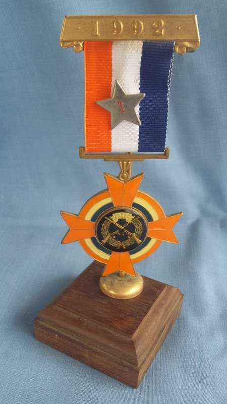 Medal SADSV / SASSA - South Africa Service Shooting Assiation " First Place "