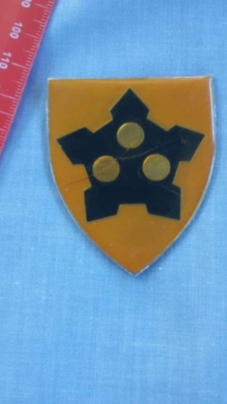 SADF - SA MILITARY : SHOULDER FLASH - AUDITORS (Damage, no pins)
