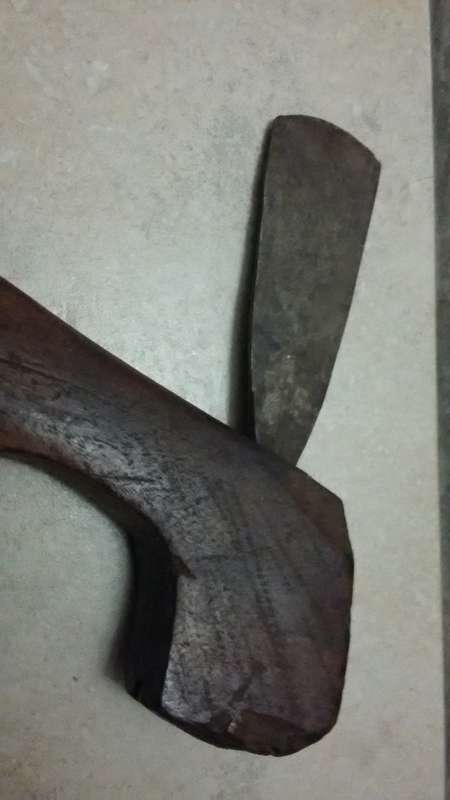 Africa Tribal Knife / Dagger Ax Combination - Ovambo Ndoro (Namibia/Angola) RARE FIND