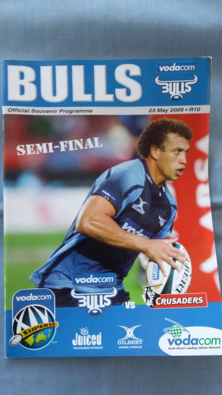 Rugby Program - Super 14 2009 - SEMI-FINAL - Bulls vs Crusaders