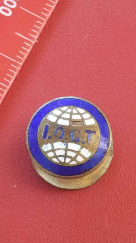 Badge / Pin - I.O.G.T. (Order of Good Templars)