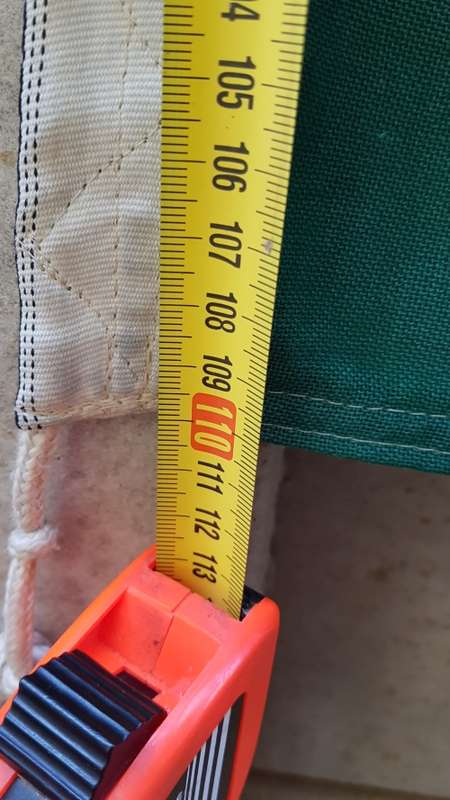 South Africa Large Flag 110x170 - (Wind damage)